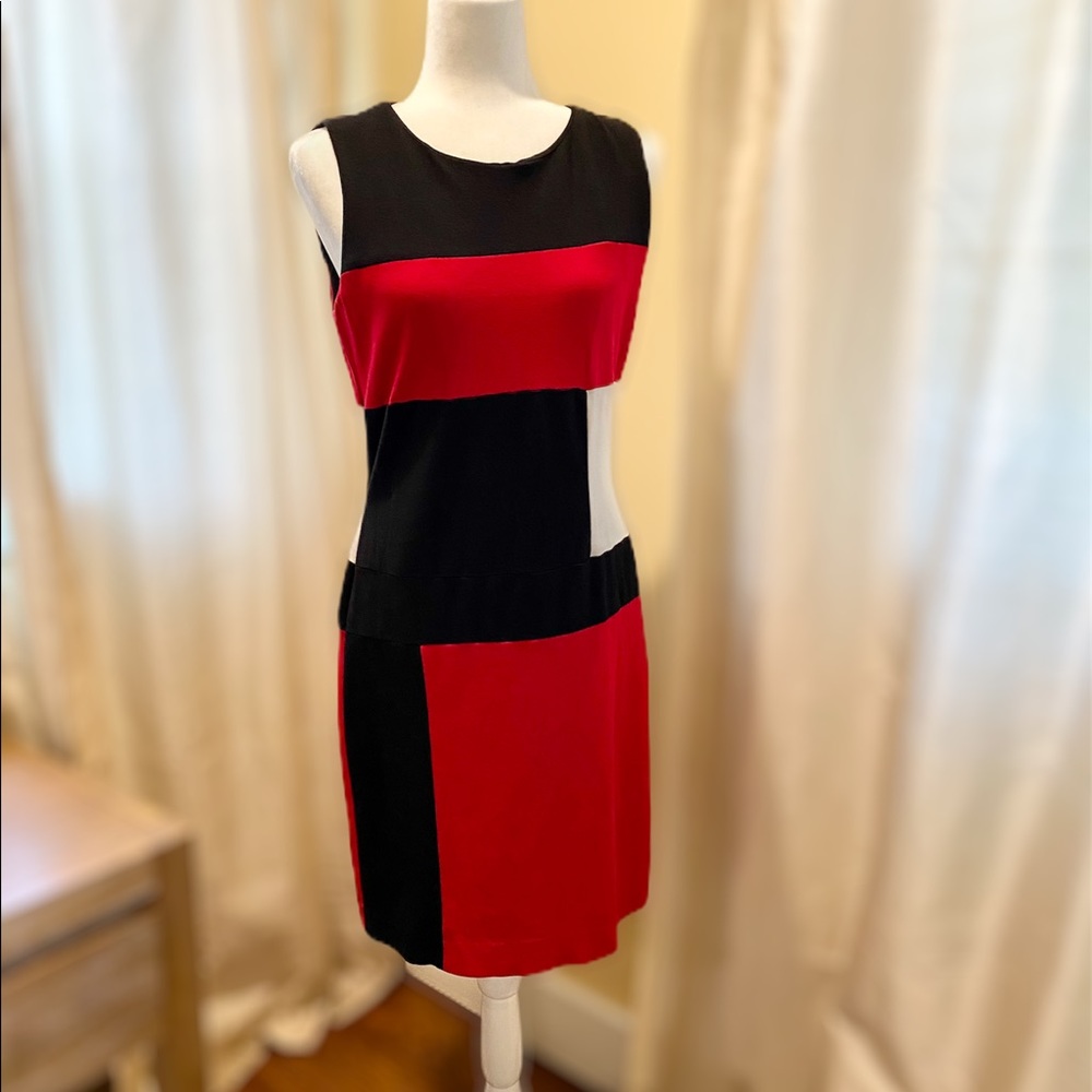 Vince Camuto colorblock dress